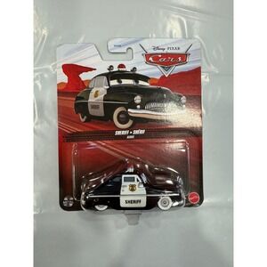 Disney Pixar Cars Sheriff Diecast Metal Police Car Mattel DXV29 1:55 Scale New